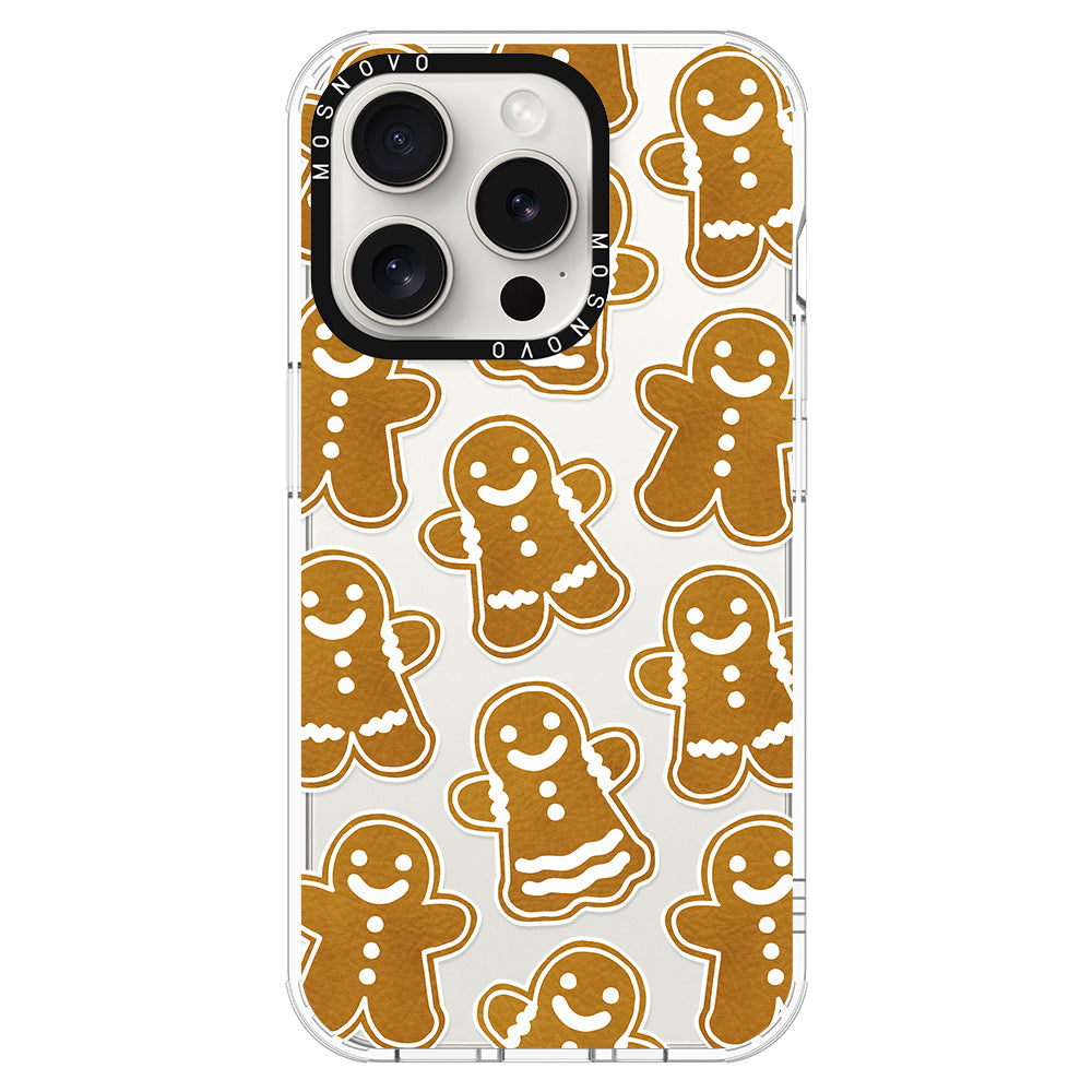 Ginger Breadman Phone Case - iPhone 16 Pro Max Case - MOSNOVO