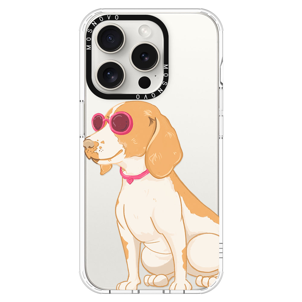 Cute Beagle Phone Case - iPhone 16 Pro Case - MOSNOVO