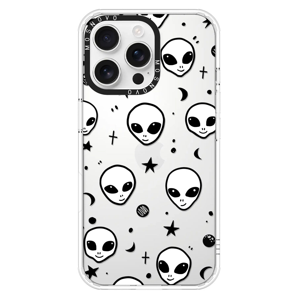 Cute Alien Phone Case - iPhone 16 Pro Max Case - MOSNOVO