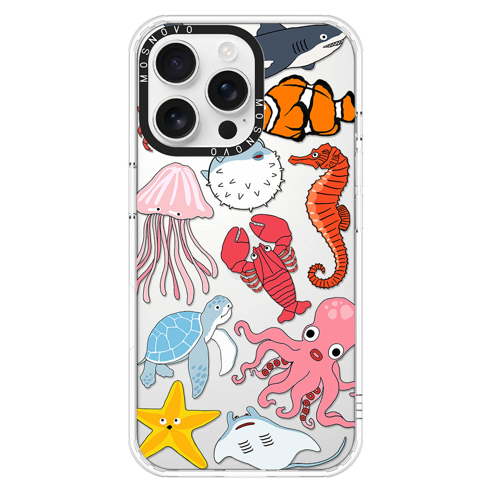 Sea World Phone Case - iPhone 16 Pro Max Case - MOSNOVO