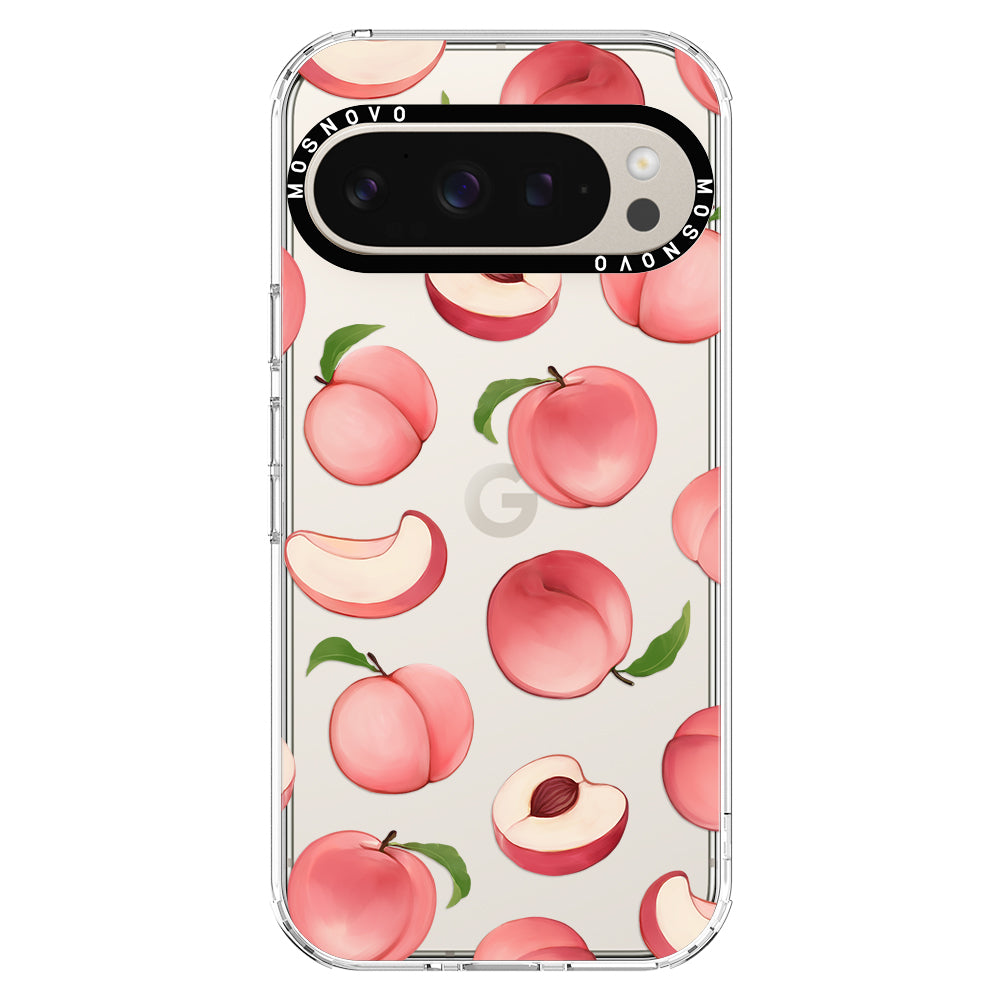 Cute Peach Phone Case - Google Pixel 9 Pro Case