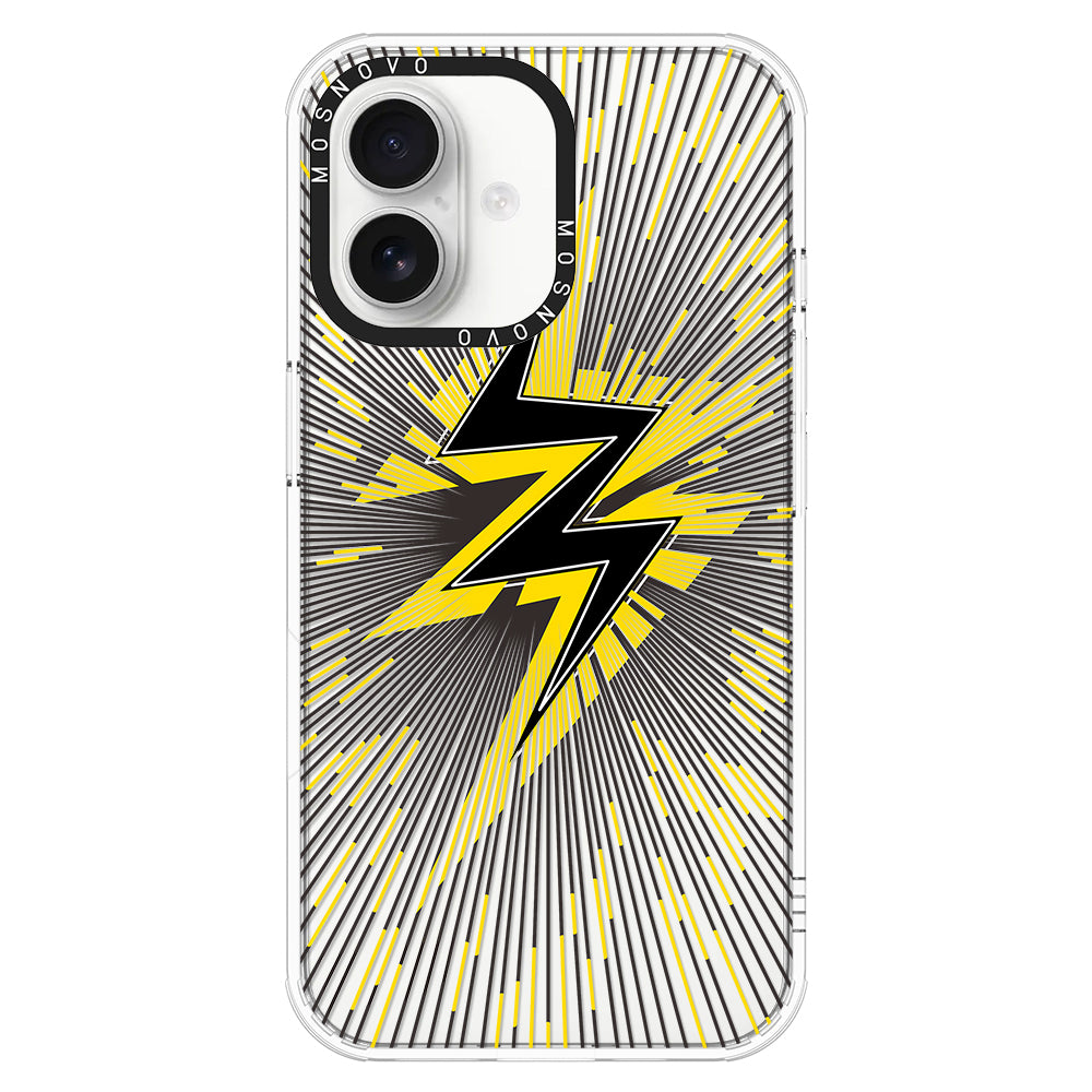 Lightning Bolt Phone Case - iPhone 16 Case - MOSNOVO