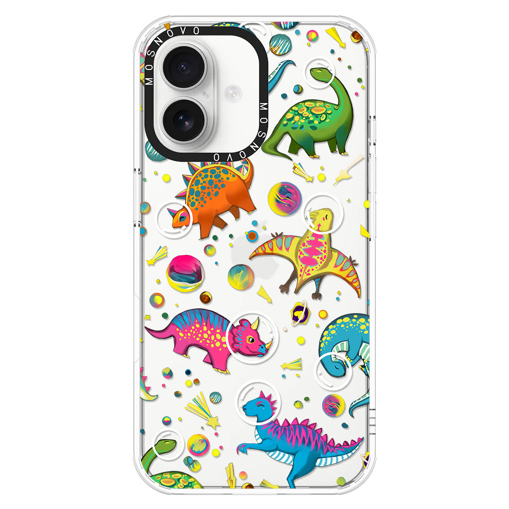 Dinosaur Planet Phone Case - iPhone 16 Case - MOSNOVO