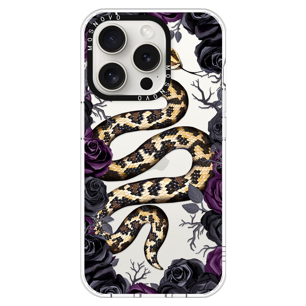 Secret Snake Garden Phone Case - iPhone 16 Pro Max Case - MOSNOVO