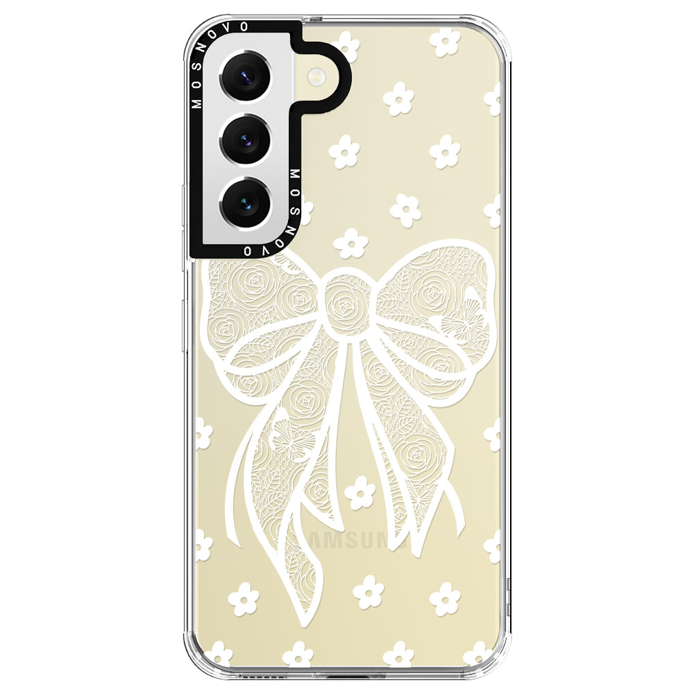 Lacey Bow Phone Case - Samsung Galaxy S22 Plus Case