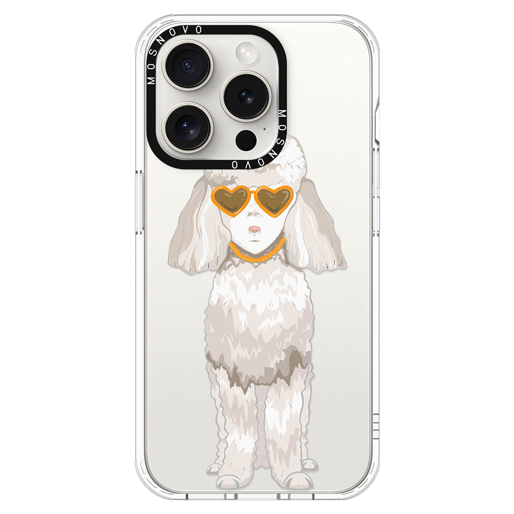 Poodle Phone Case - iPhone 16 Pro Max Case - MOSNOVO