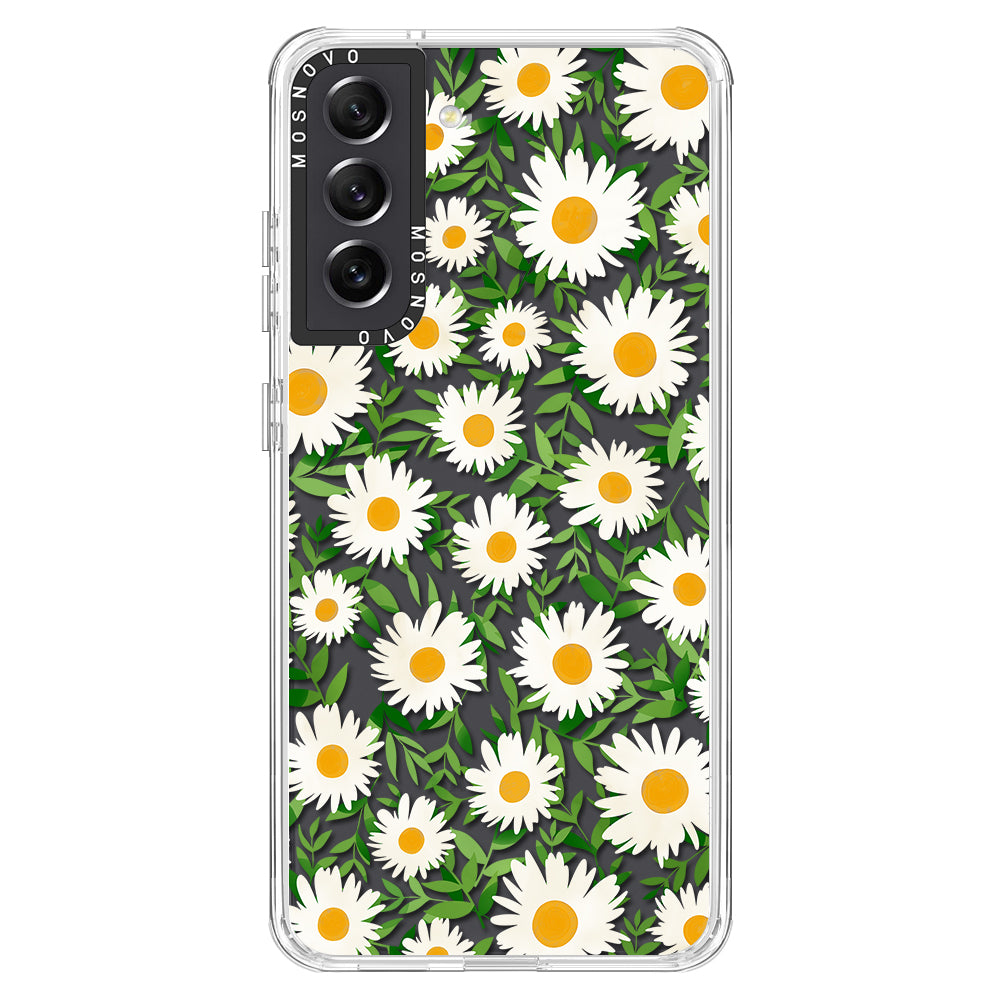 Daisies Phone Case - Samsung Galaxy S21 FE Case