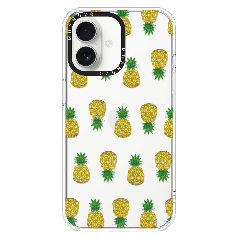 Cute Pineapples Phone Case - iPhone 16 Plus Case - MOSNOVO