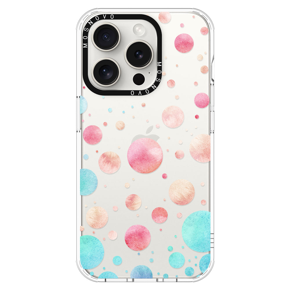 Colorful Bubbles Phone Case - iPhone 16 Pro Max Case - MOSNOVO