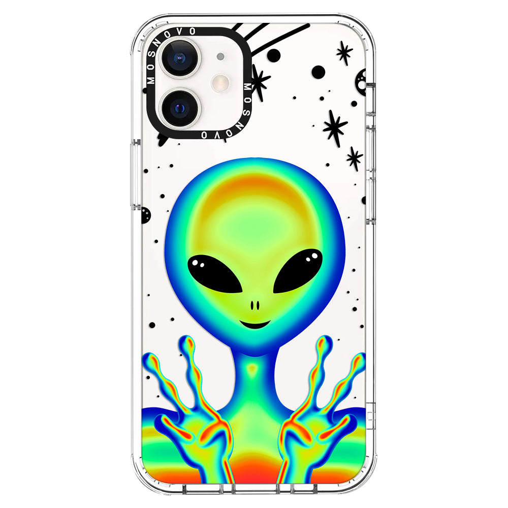 Alien Piece Phone Case - iPhone 12 Mini Case