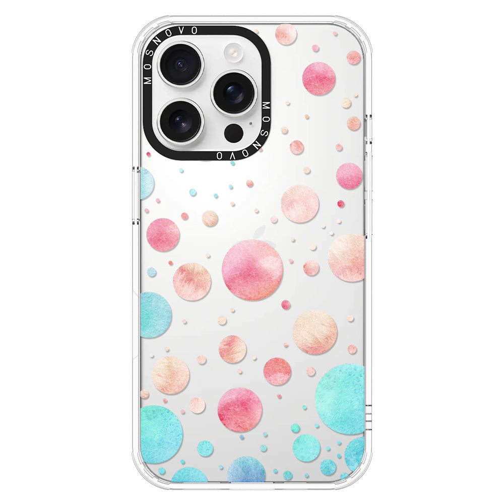 Colorful Bubbles Phone Case - iPhone 16 Pro Max Case - MOSNOVO