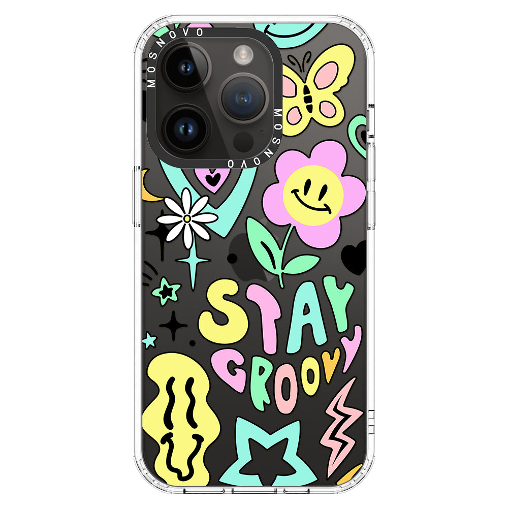 Stay Groovy Phone Case - iPhone 14 Pro Case