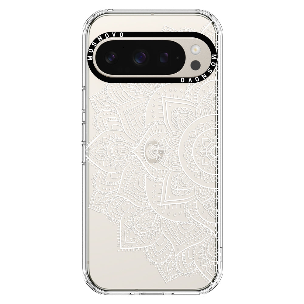 Half Mandala Phone Case - Google Pixel 9 Pro XL Case