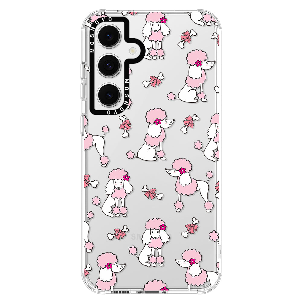 Cute Poodle Phone Case - Samsung Galaxy S24 FE Case - MOSNOVO