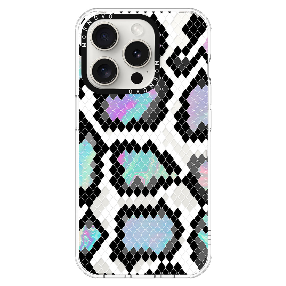 Aurora Snake Print Phone Case - iPhone 16 Pro Case - MOSNOVO