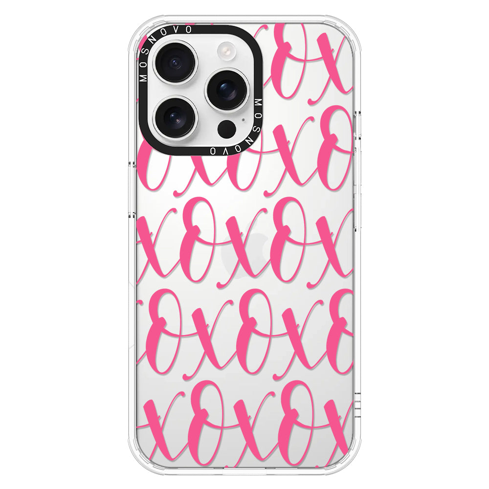 XOXO Phone Case - iPhone 16 Pro Max Case - MOSNOVO