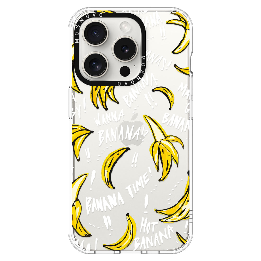 Banana Banana Phone Case - iPhone 16 Pro Case - MOSNOVO