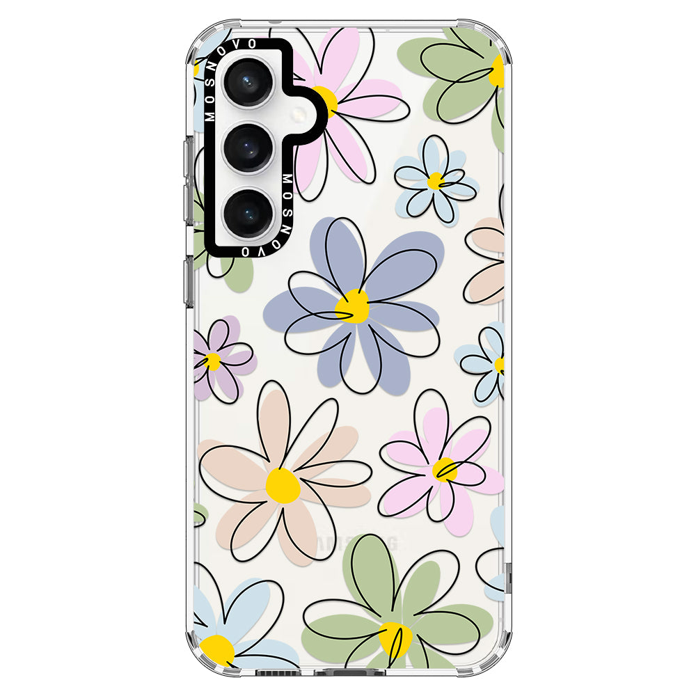 Linear Blooms Phone Case - Samsung Galaxy S23 FE Case