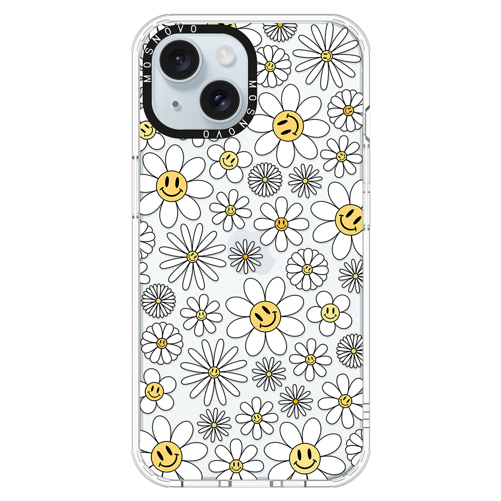 Happy Daisy Blooms Phone Case - iPhone 15 Plus Case