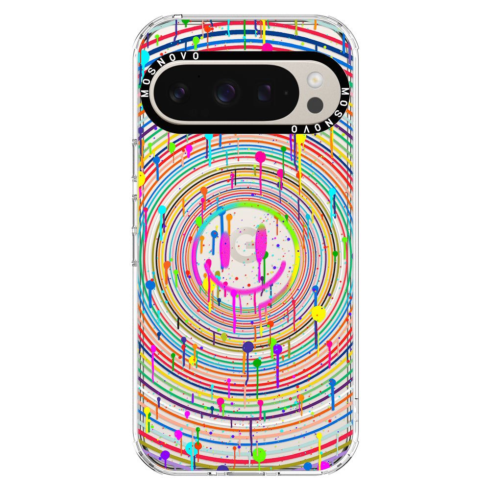 Dripping Smile Art Phone Case - Google Pixel 9 Pro XL Case