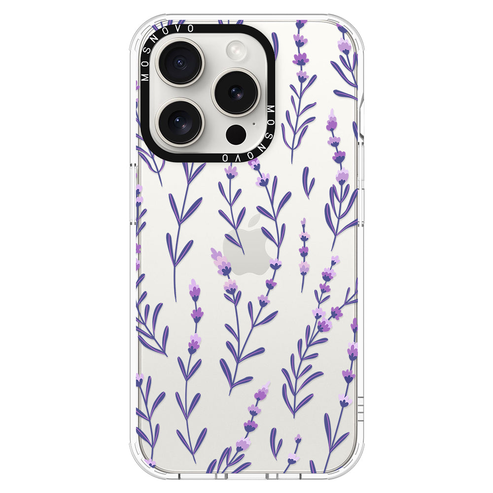 Lavenders Phone Case - iPhone 16 Pro Case - MOSNOVO