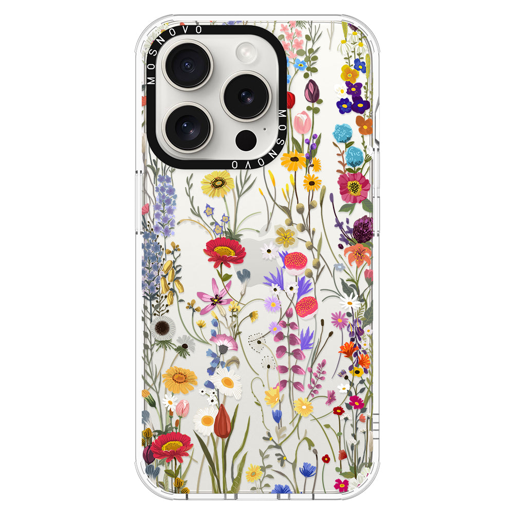 Summer Meadow Phone Case - iPhone 16 Pro Case - MOSNOVO