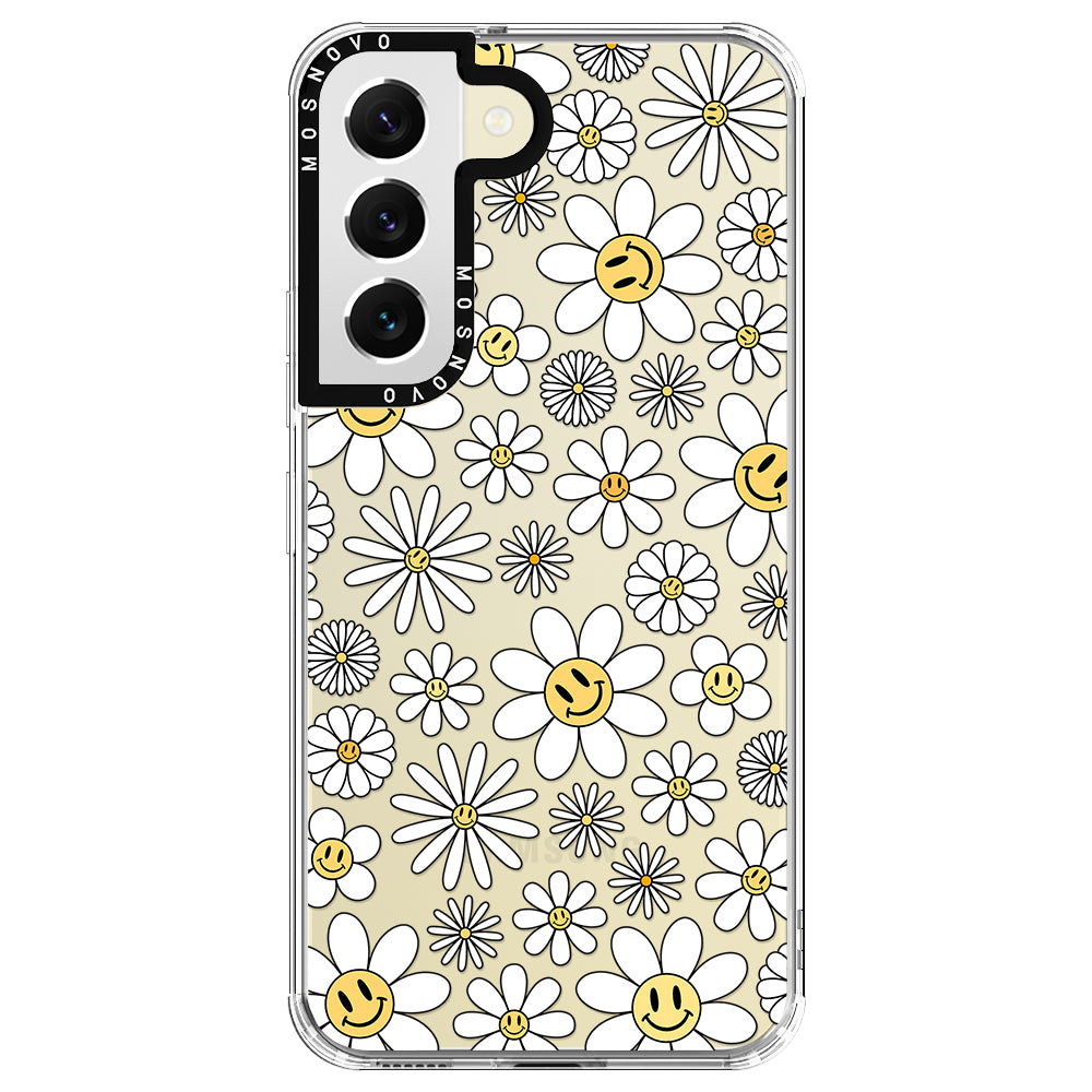 Happy Daisy Blooms Phone Case - Samsung Galaxy S22 Case