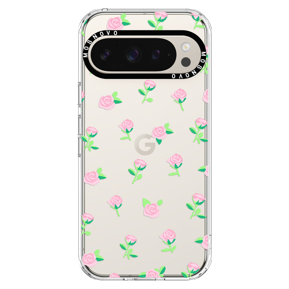 Little Pink Rose Phone Case - Google Pixel 9 Pro Case