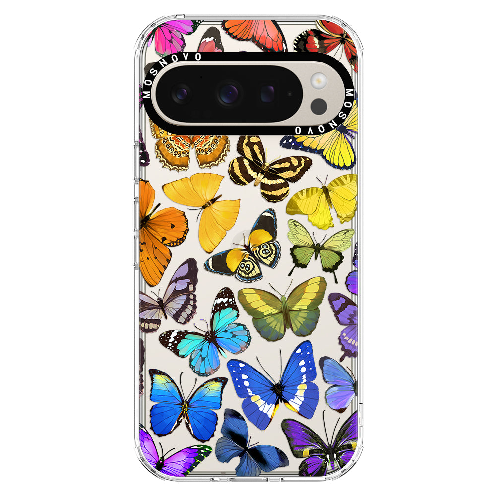 Rainbow Butterfly Phone Case - Google Pixel 9 Pro XL Case