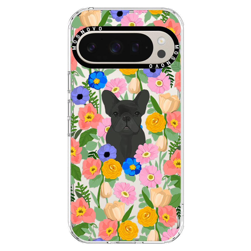 French Bulldog Garden Phone Case - Google Pixel 9 Pro Case