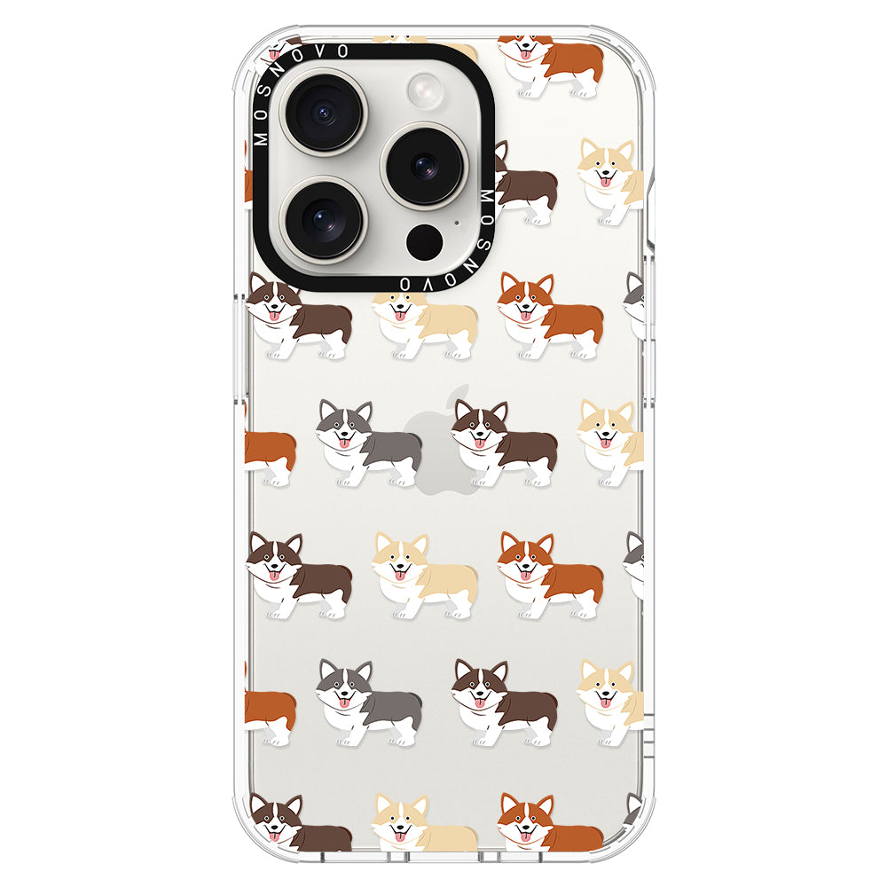 Cute Corgi Phone Case - iPhone 16 Pro Case - MOSNOVO