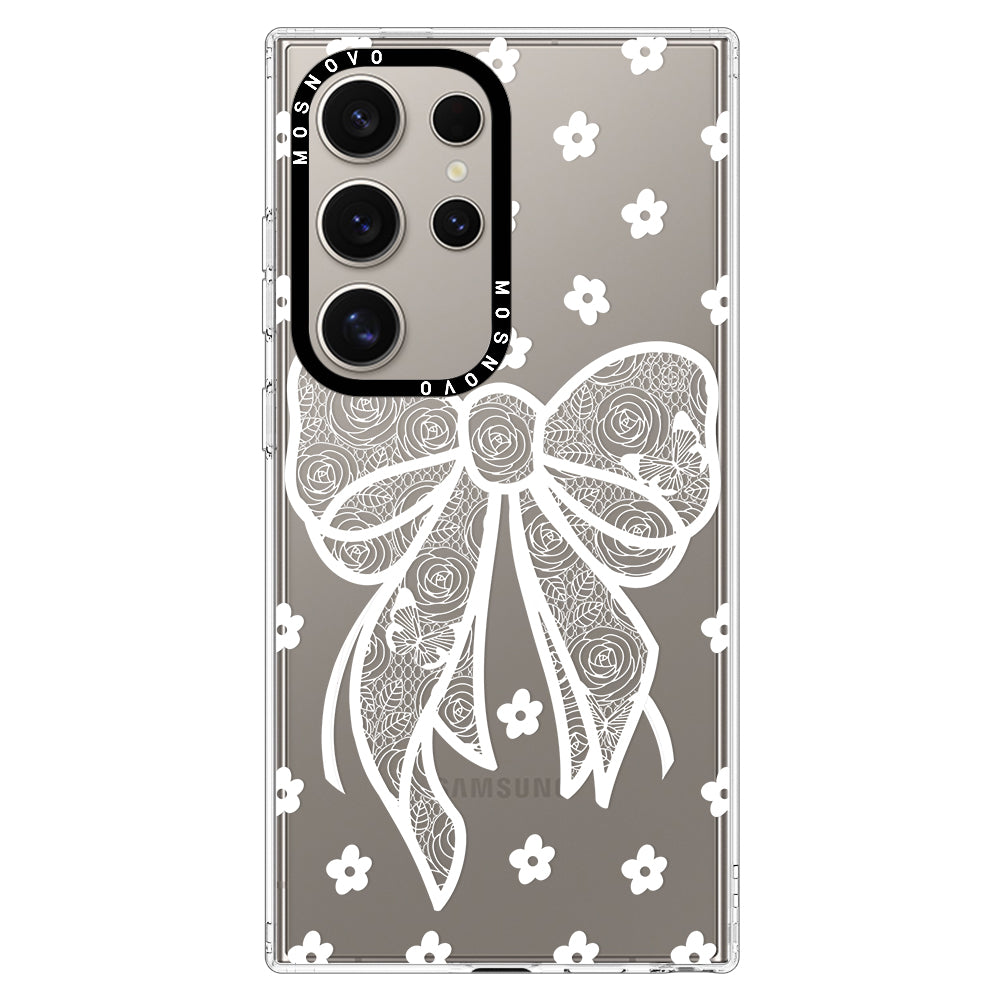 Lacey Bow Phone Case - Samsung Galaxy S24 Ultra Case