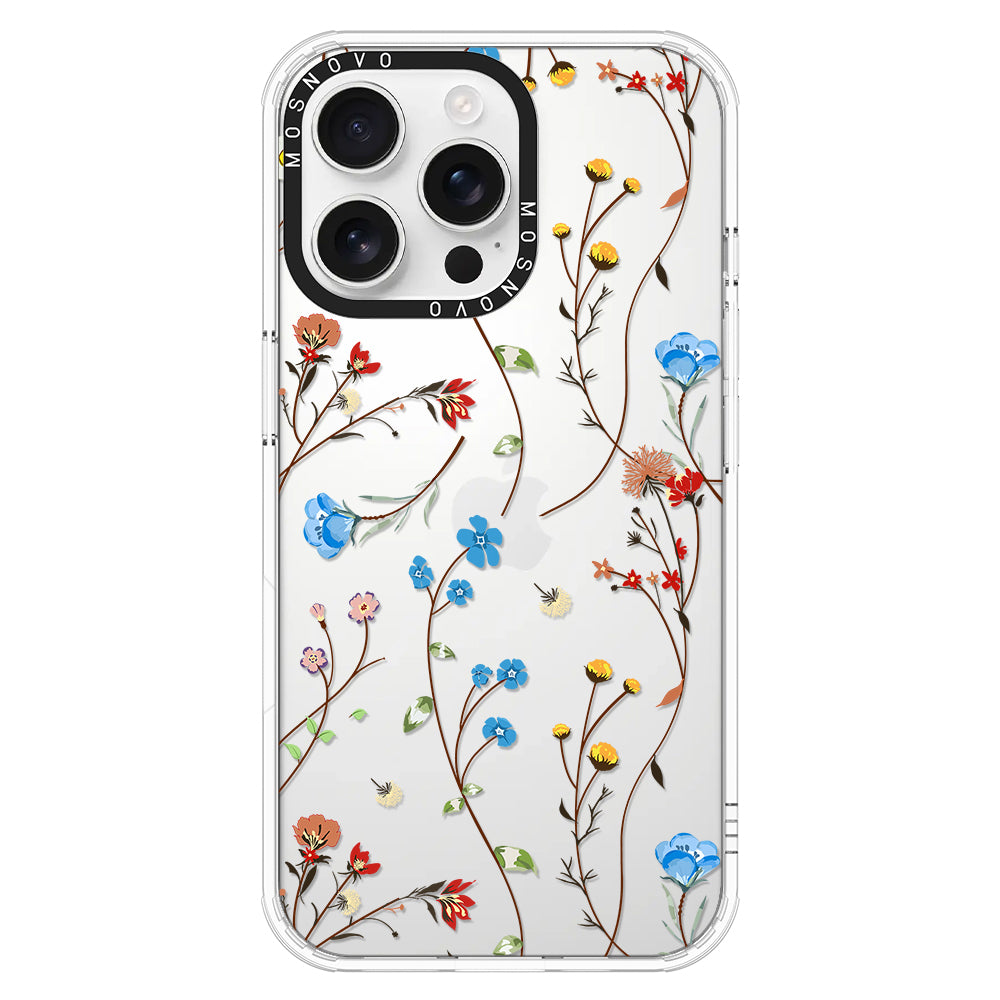 Wildflowers Phone Case - iPhone 16 Pro Max Case - MOSNOVO