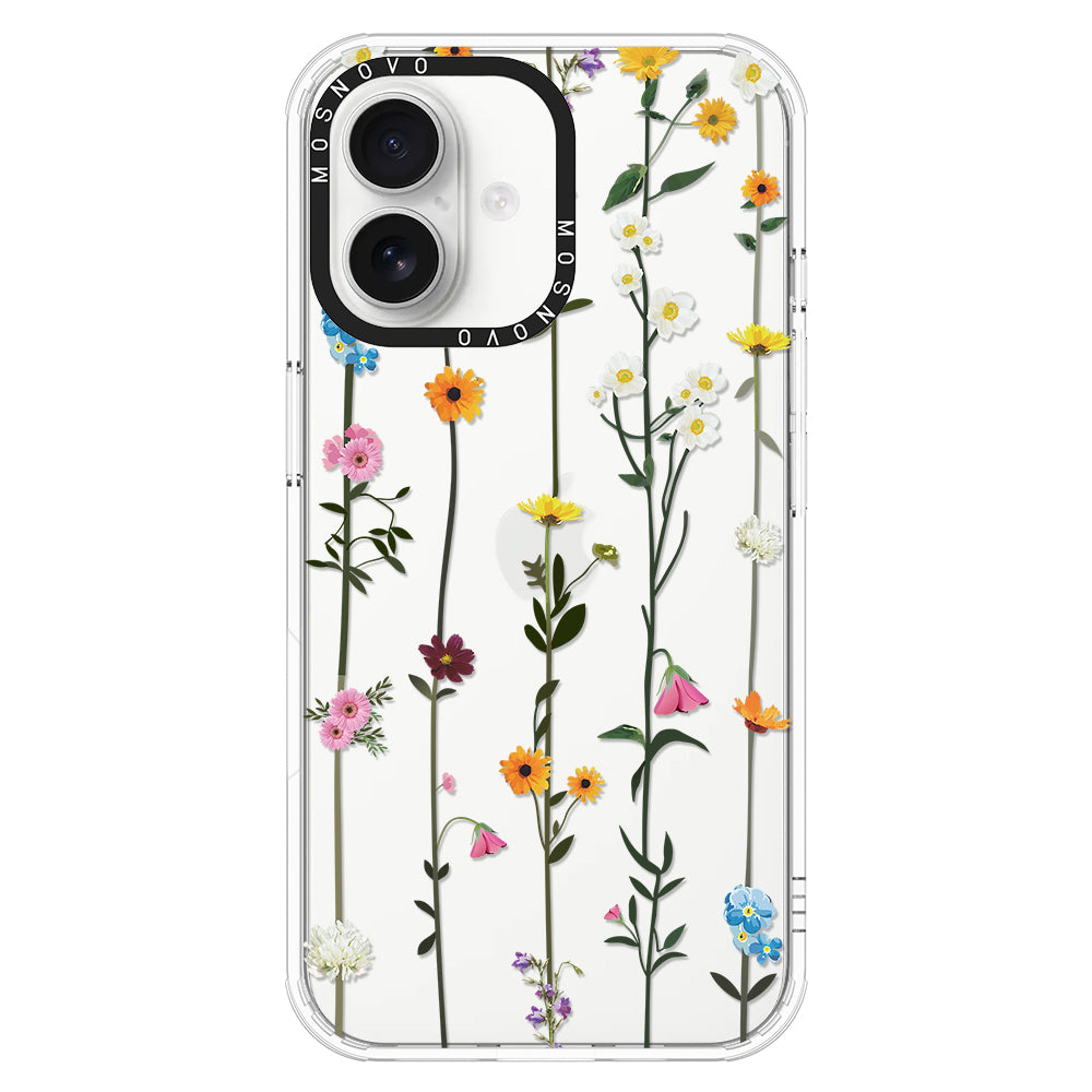 Wildflowers Phone Case - iPhone 16 Plus Case - MOSNOVO