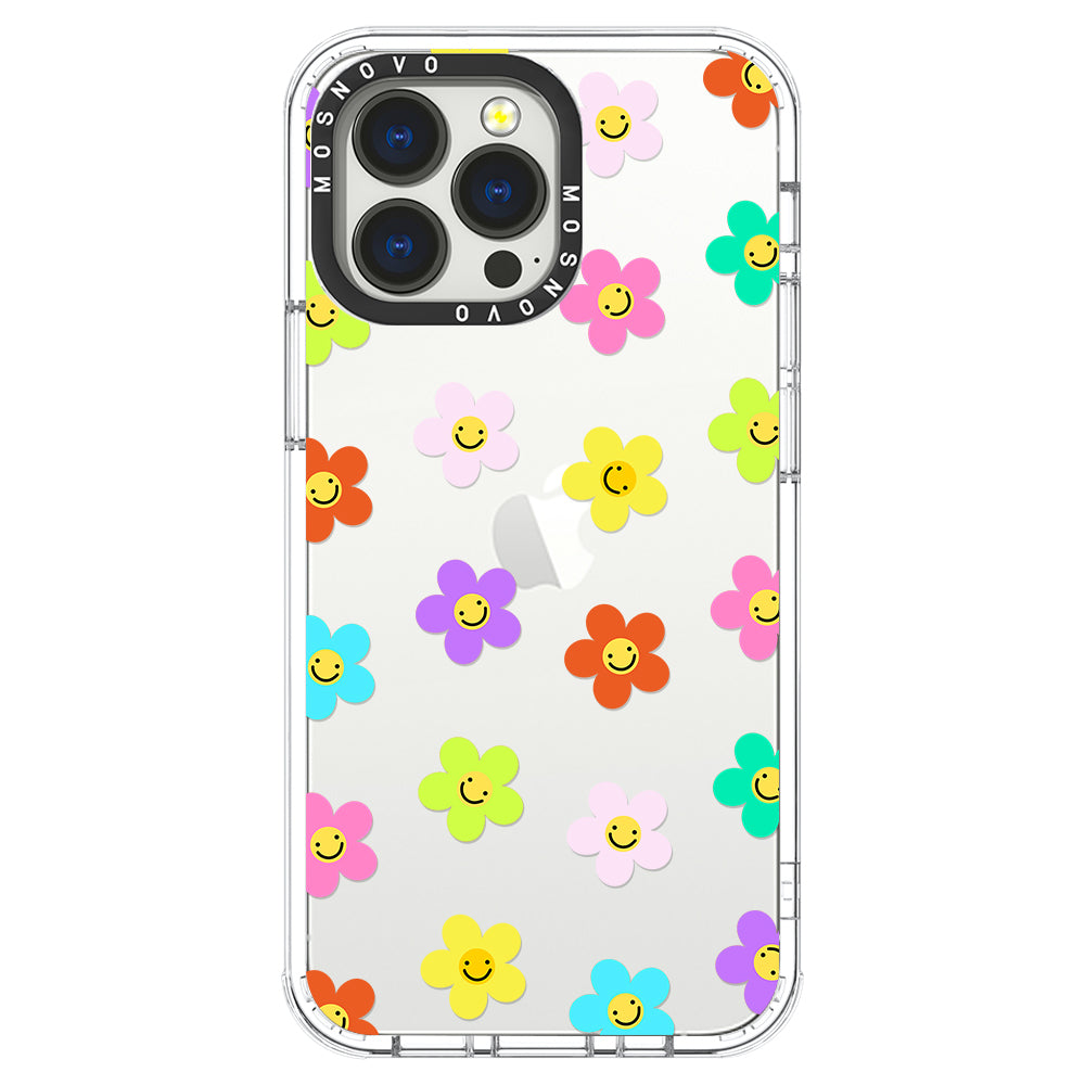 Smile Floral Phone Case - iPhone 13 Pro Case