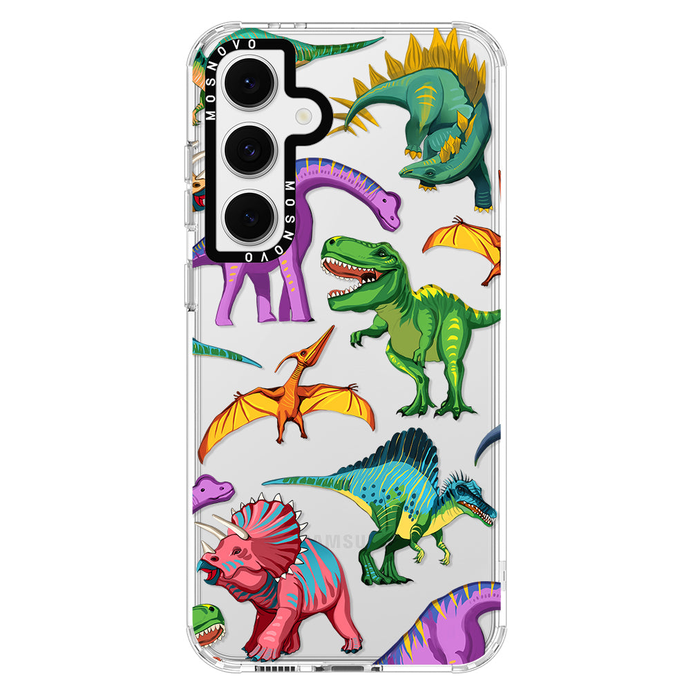 Dinosaur World Phone Case - Samsung Galaxy S24 FE Case - MOSNOVO