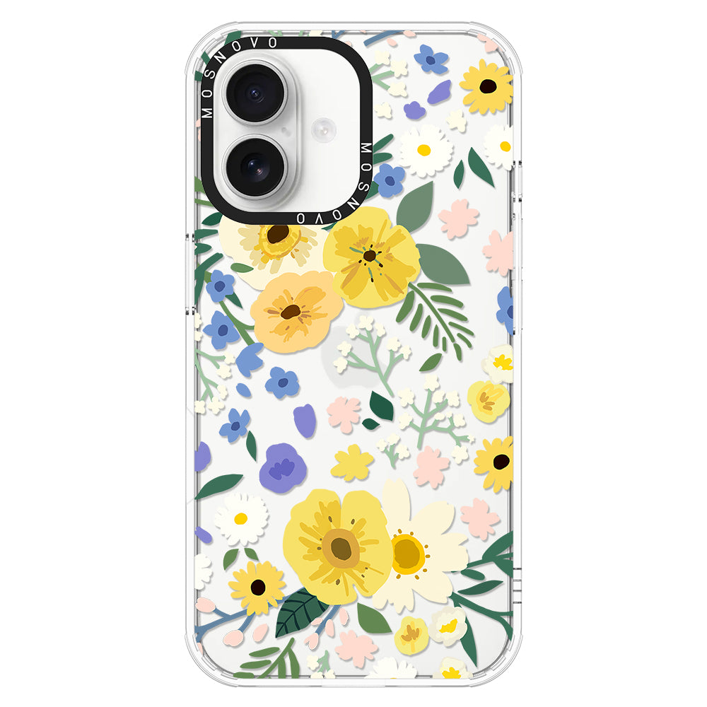 Spring Wild Floral Phone Case - iPhone 16 Case - MOSNOVO