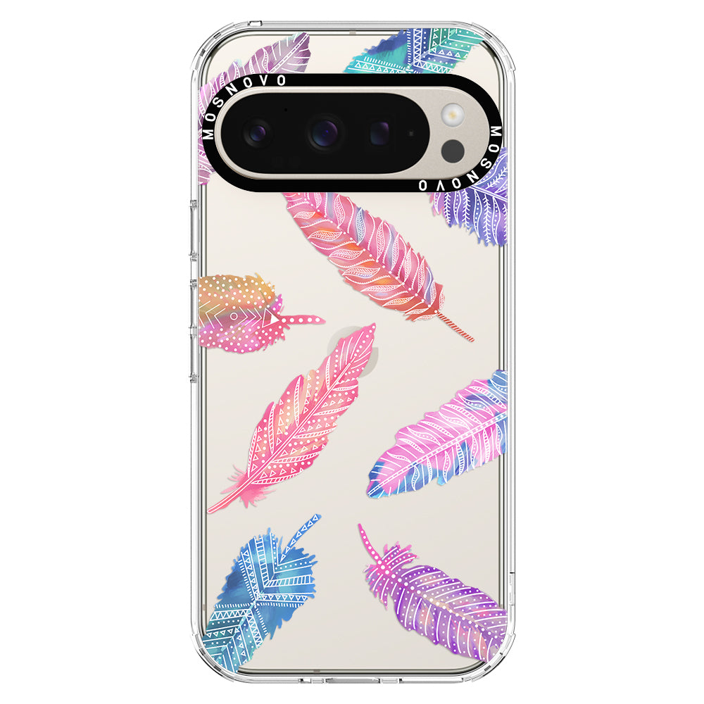 Boho Feather Phone Case - Google Pixel 9 Pro Case