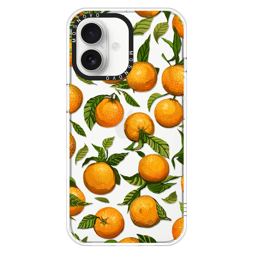 Tangerine Phone Case - iPhone 16 Case - MOSNOVO