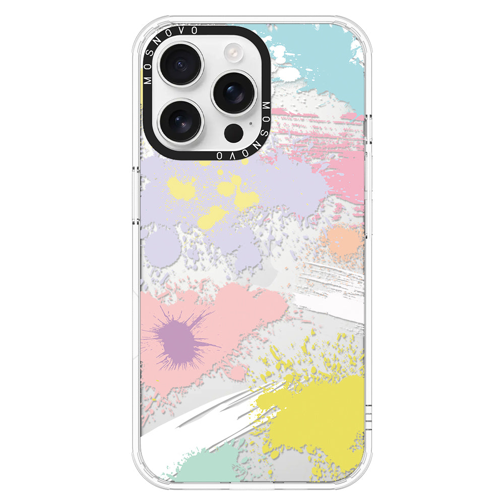 Splash Paint Phone Case - iPhone 16 Pro Max Case - MOSNOVO