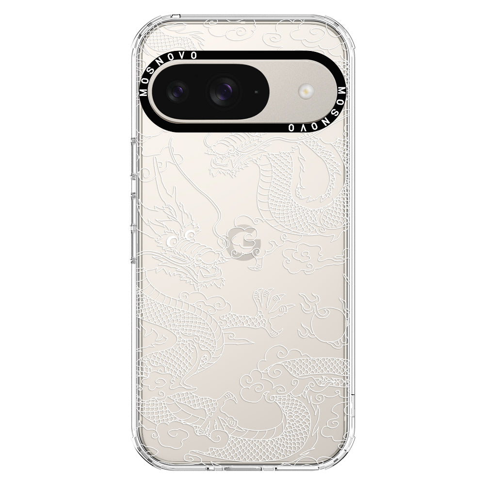 White Dragon Phone Case - Google Pixel 9 Case