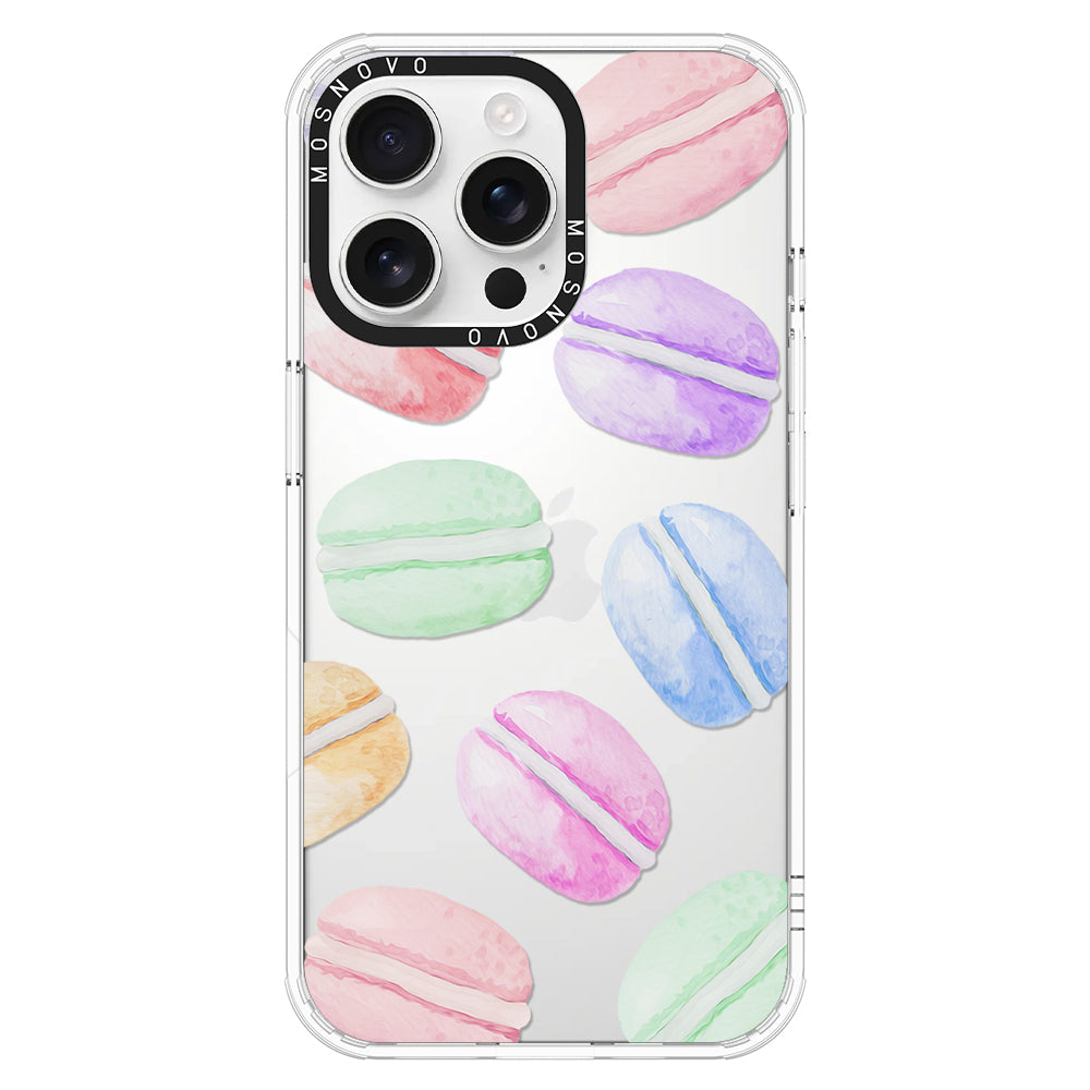 Pastel Macaron Phone Case - iPhone 16 Pro Max Case - MOSNOVO