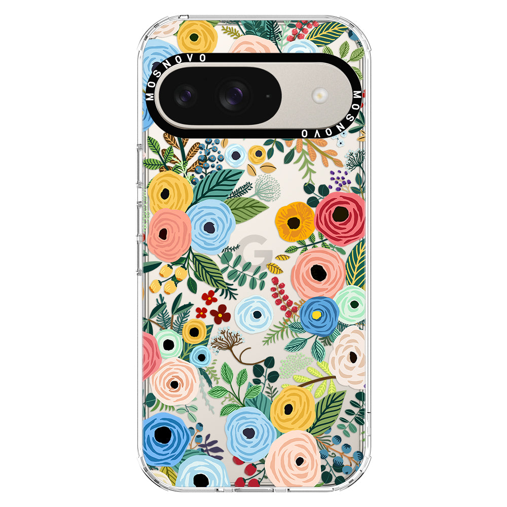 Pastel Floral Garden Phone Case - Google Pixel 9 Case