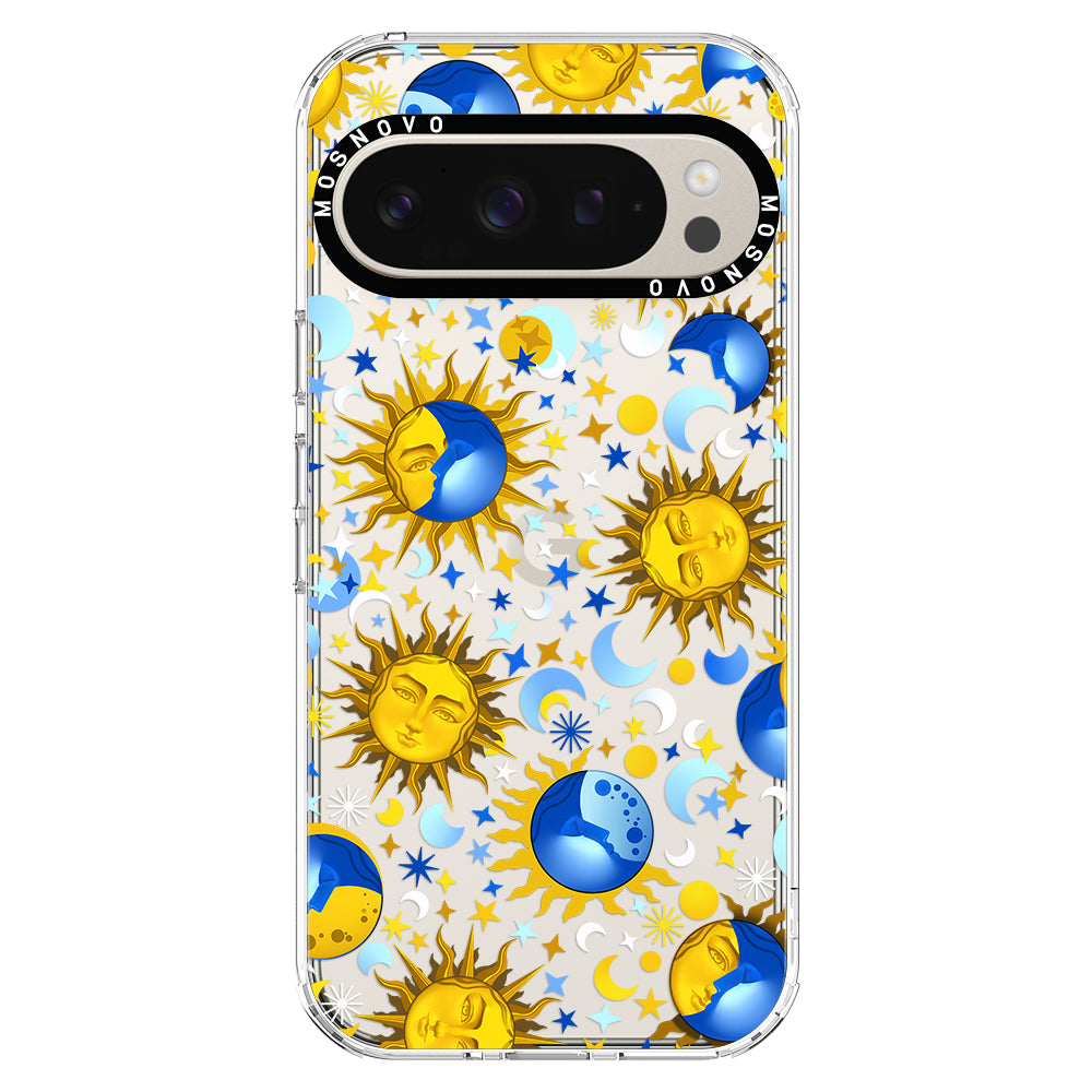 Celestial Sun Moon Phone Case - Google Pixel 9 Pro XL Case