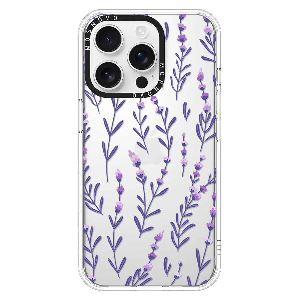 Little Lavender Phone Case - iPhone 16 Pro Case Clear