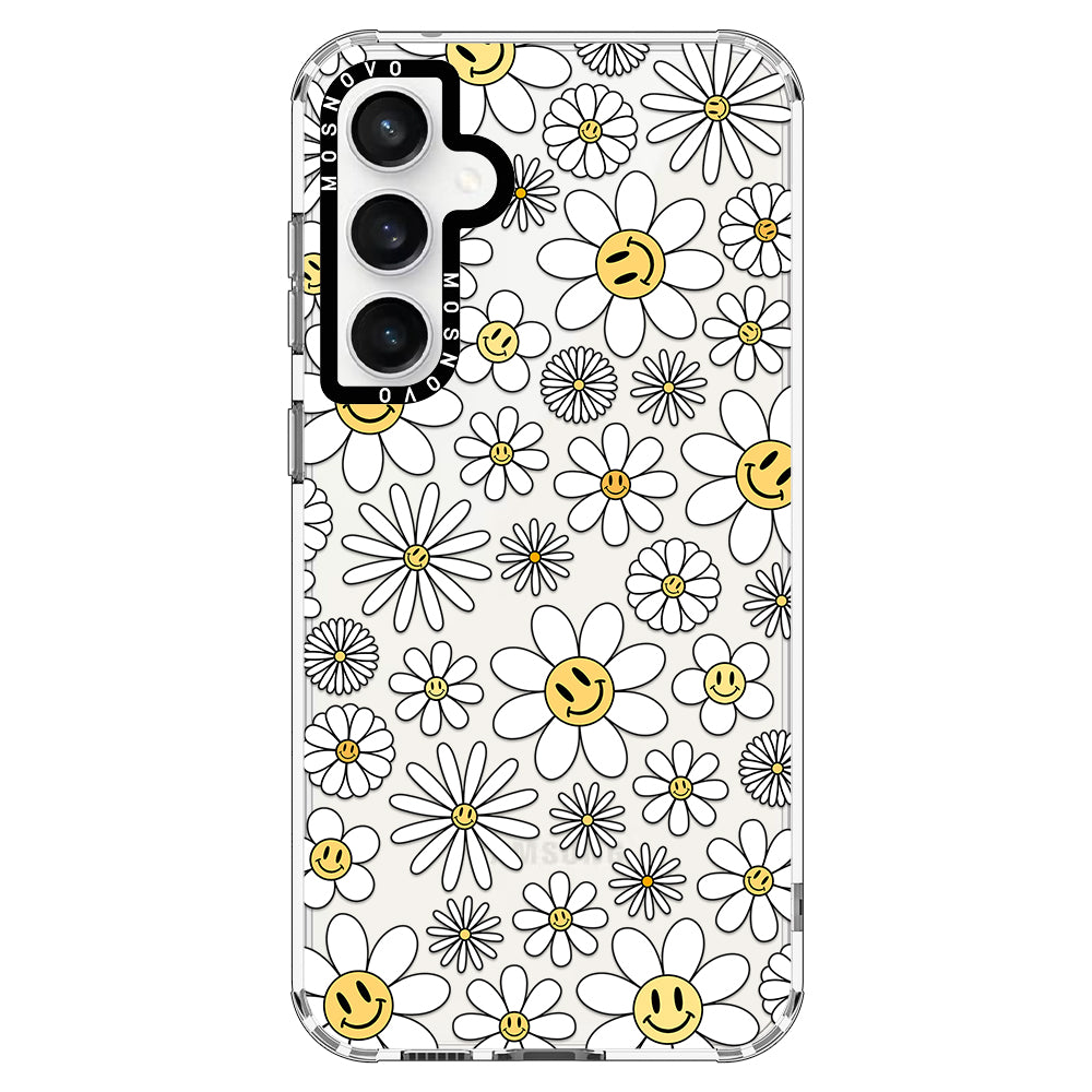 Happy Daisy Blooms Phone Case - Samsung Galaxy S23 FE Case