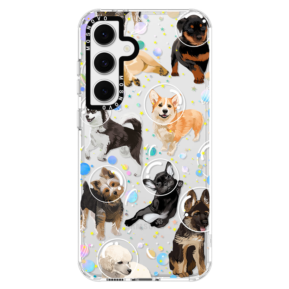 Space Dog Phone Case - Samsung Galaxy S24 FE Case - MOSNOVO