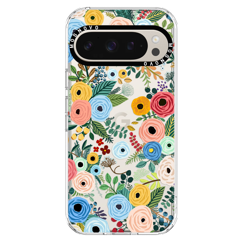 Pastel Floral Garden Phone Case - Google Pixel 9 Pro Case