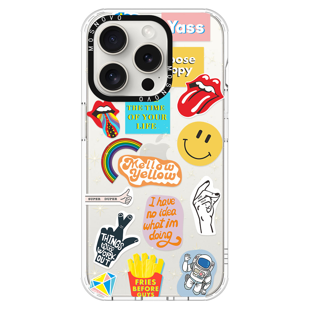 Pop Culture Phone Case - iPhone 16 Pro Case - MOSNOVO