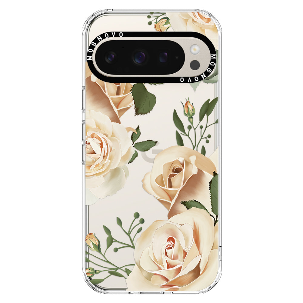 Champagne Rose Phone Case - Google Pixel 9 Pro XL Case